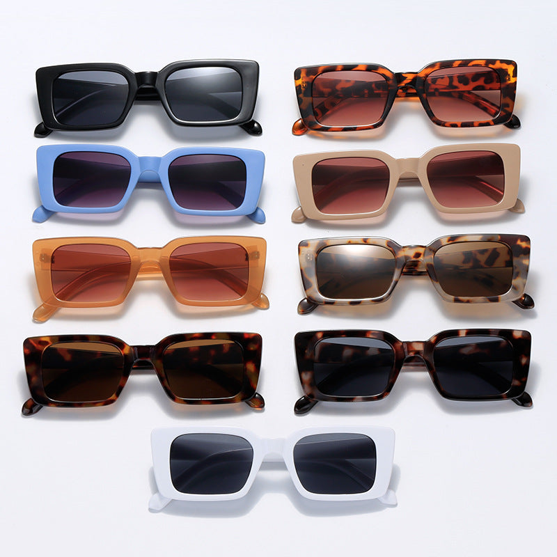 Women's fashionable square sunglasses with UV protection Stornfield