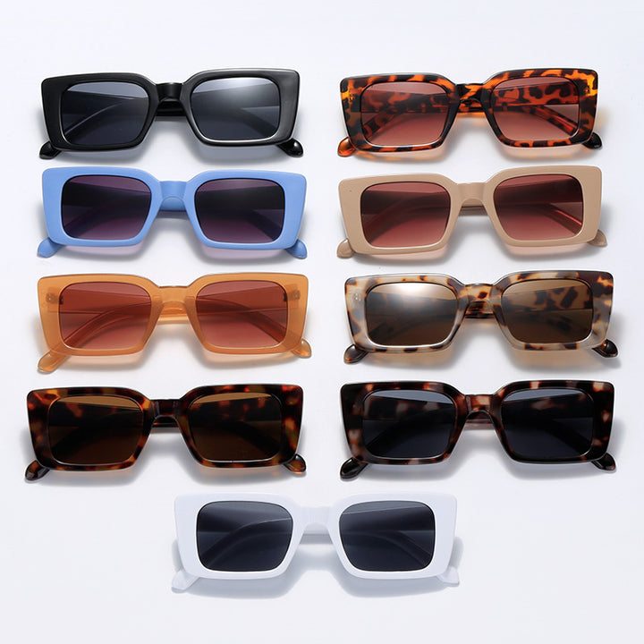 Women's fashionable square sunglasses with UV protection Stornfield