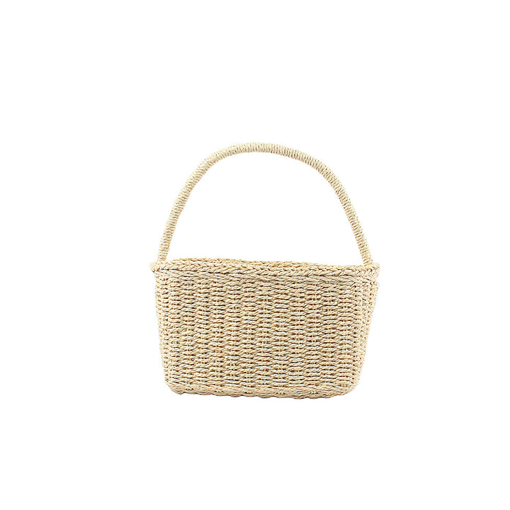 Handcrafted basket bag with sturdy carrying handle Stornfield