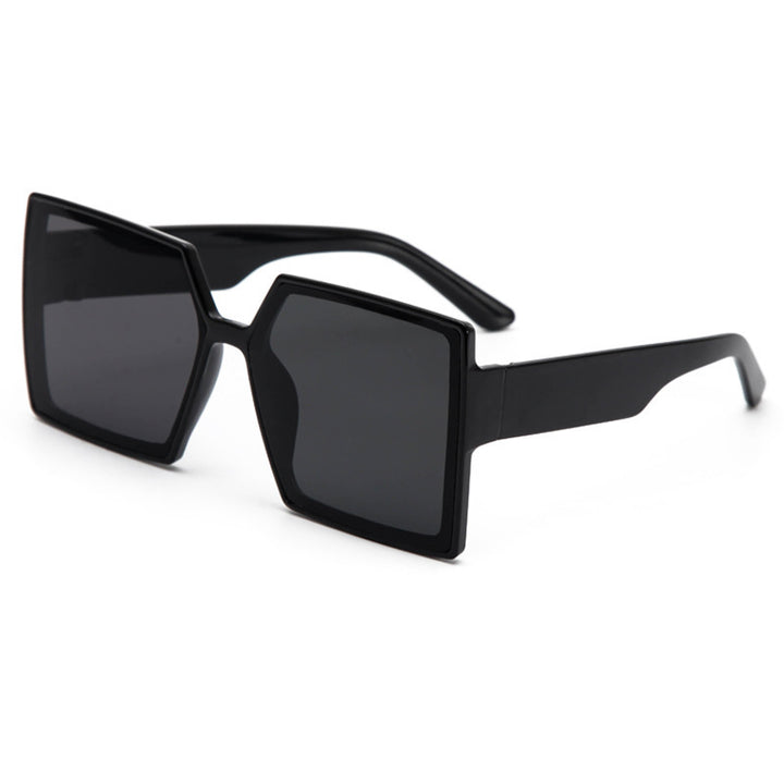 Women's Fashionable oversized sunglasses in modern hexagon design Stornfield
