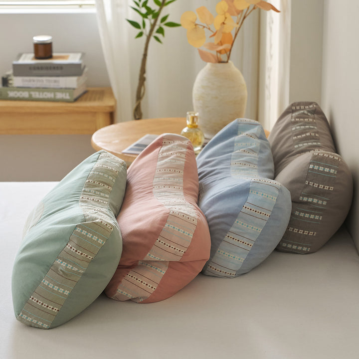 Ergonomic Sleep Pillow with Fine Pattern Structure Stornfield