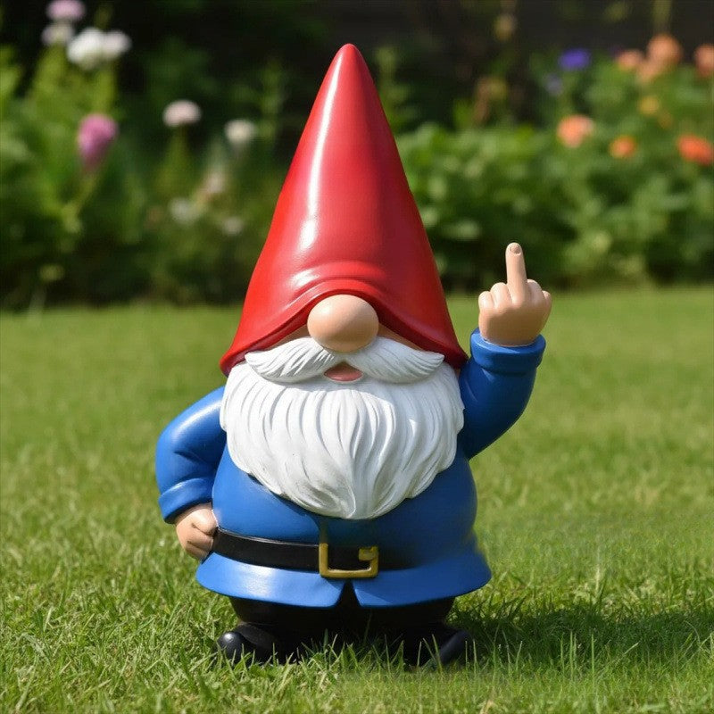 Funny Garden Gnome Figure Stornfield