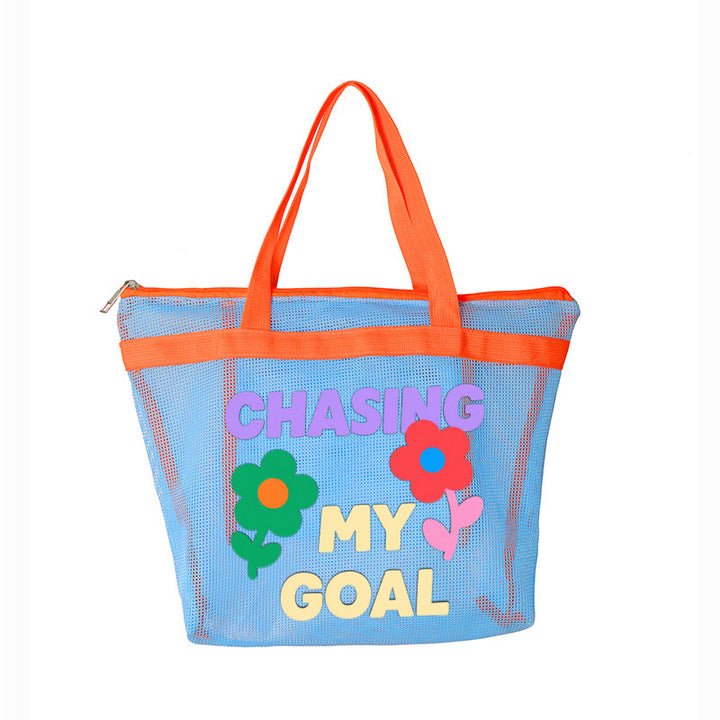 Casual Beach Bag in Playful Design Stornfield