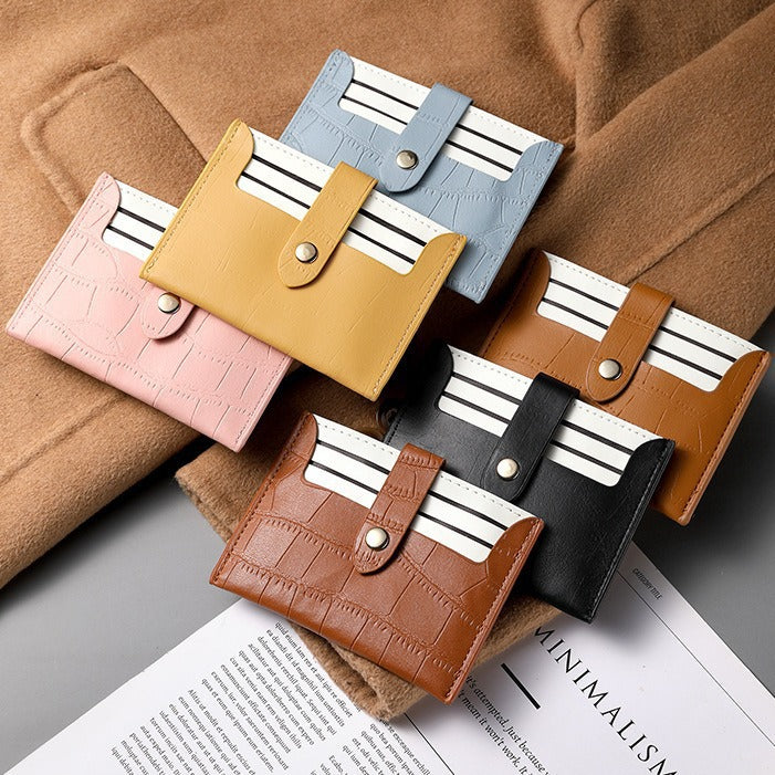 Faux Leather Card Holder Stornfield