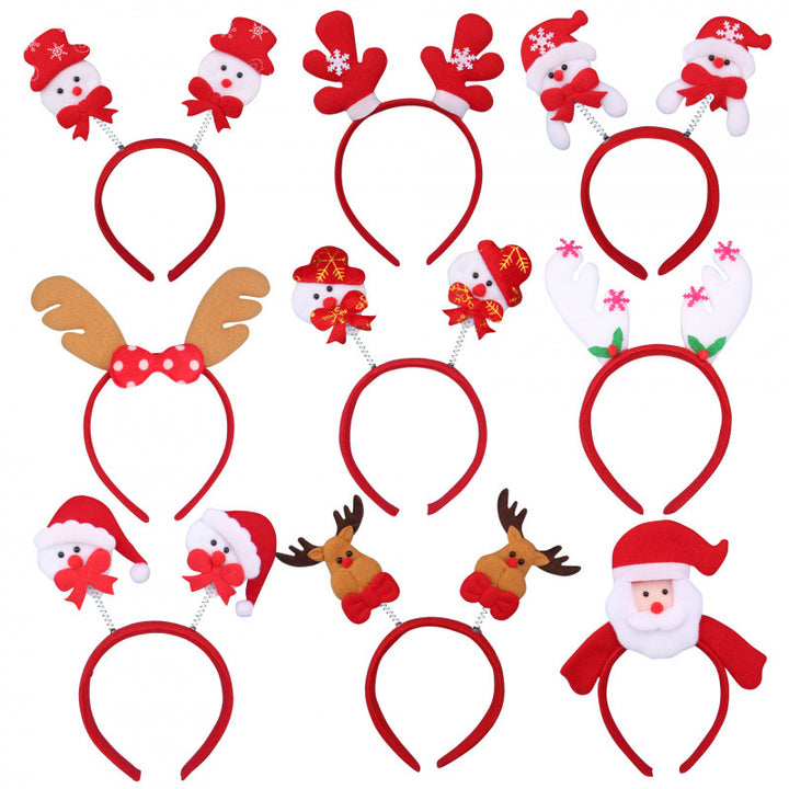 Decorative Holiday Antler Headband