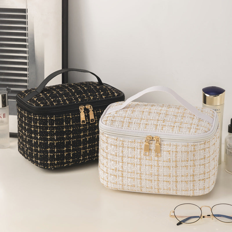 Stylish Quilted Cosmetic Case Stornfield