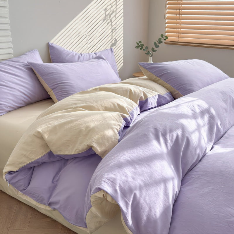 Minimalistic Reversible Duvet Cover Set