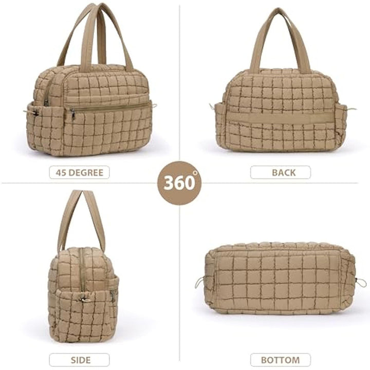 Quilted Multi-Functional Travel Tote Stornfield