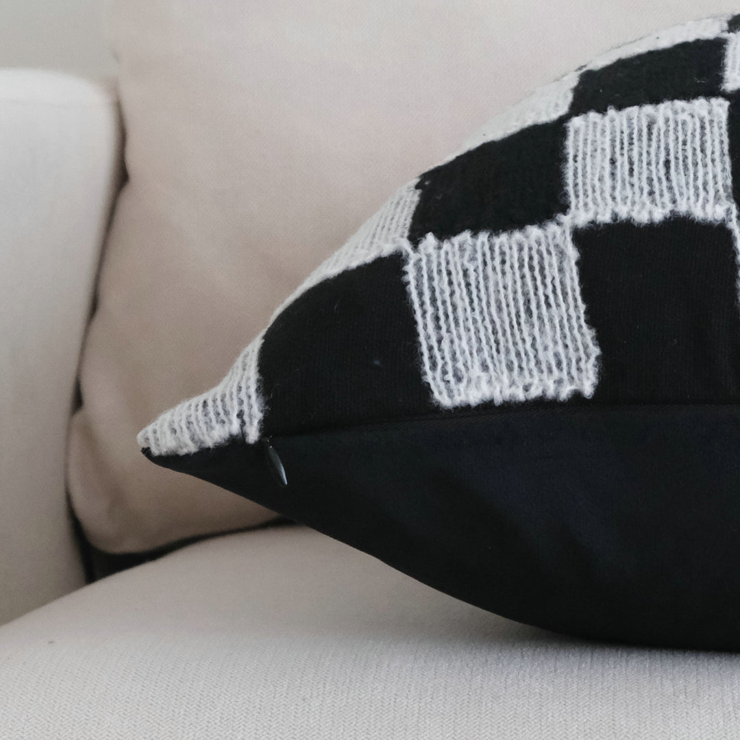 Decorative Knit Accent Pillow