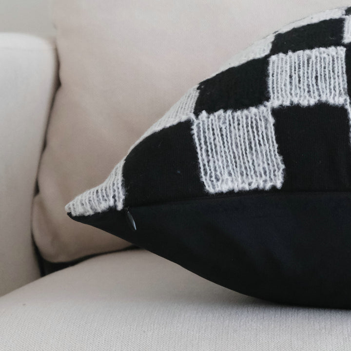 Decorative Knit Accent Pillow