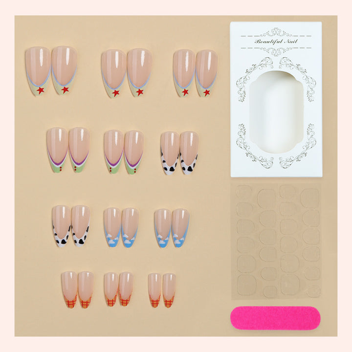 Creative Artistic Press-On Nail Collection Stornfield