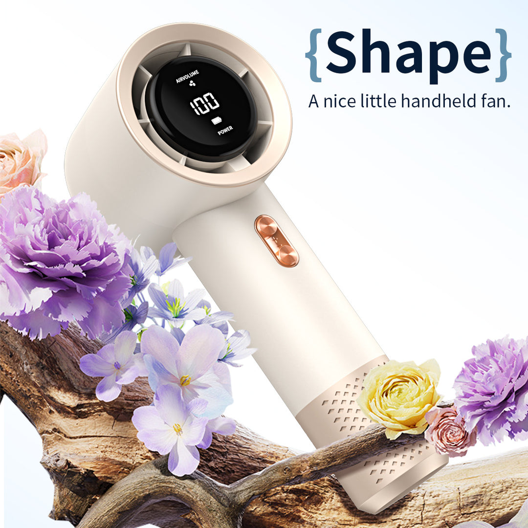 Unisex nan high-power digital handheld hair dryer with precise multi-step airflow Stornfield