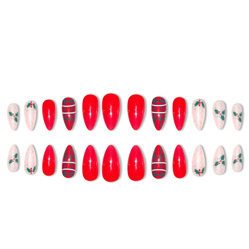 Festive Holiday Nail Art Extensions Stornfield