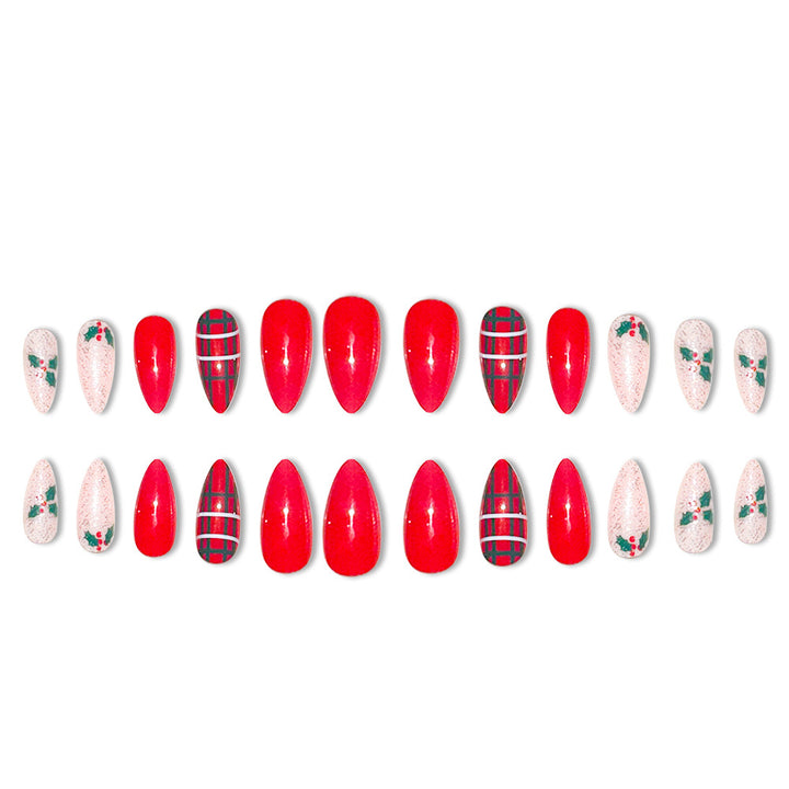 Festive Holiday Nail Art Extensions Stornfield