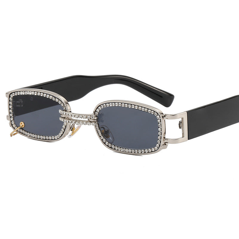 Women's stylish sunglasses with sparkling crystal frame Stornfield