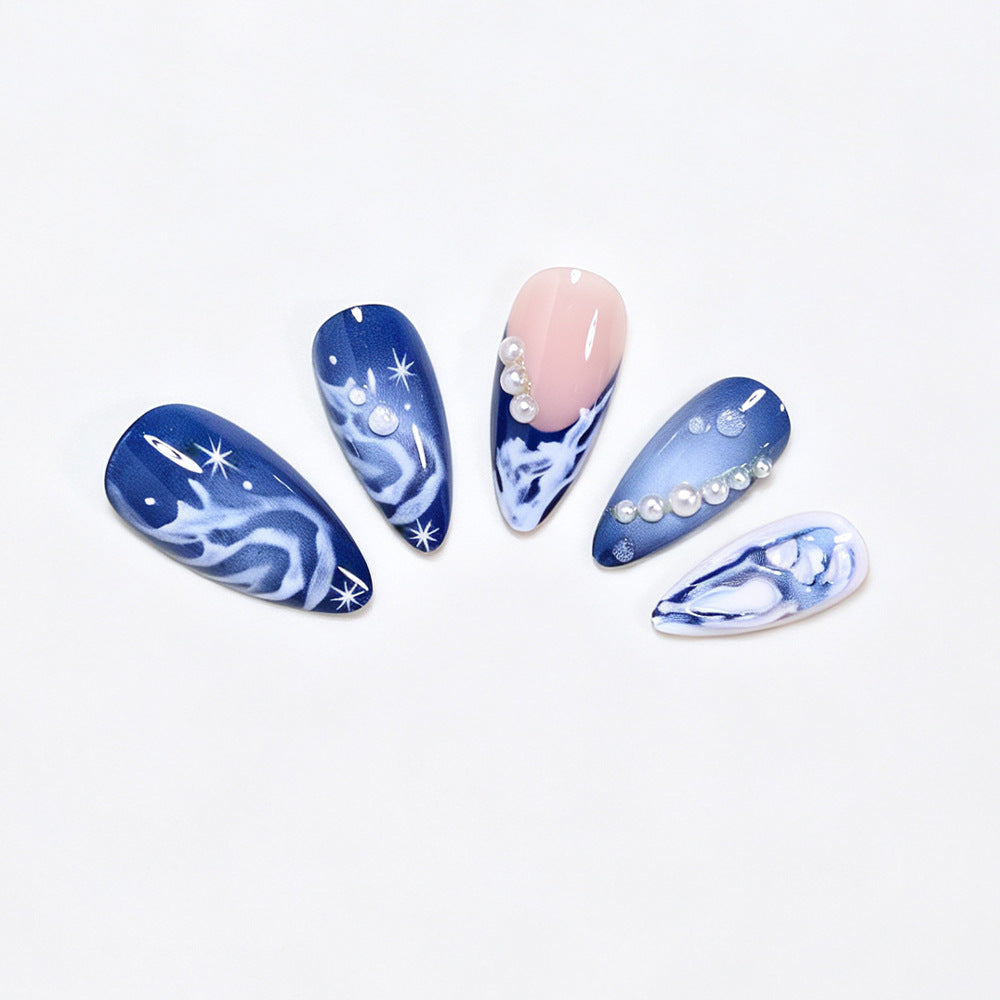 Cosmic Ocean Nail Art Tips Stornfield