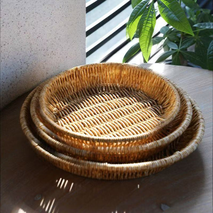 Handwoven Decorative Storage Tray Stornfield