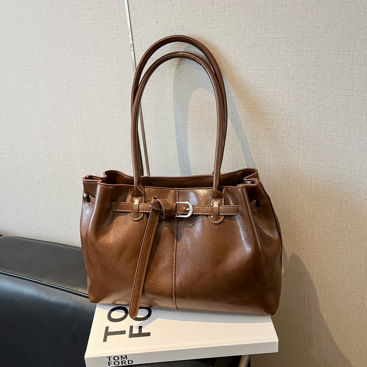 Elegant Leather Tote Bag