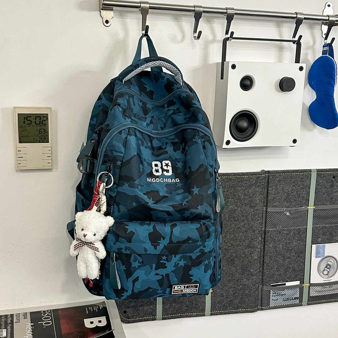 Versatile Camouflage Backpack with Multi-Pocket Design Stornfield
