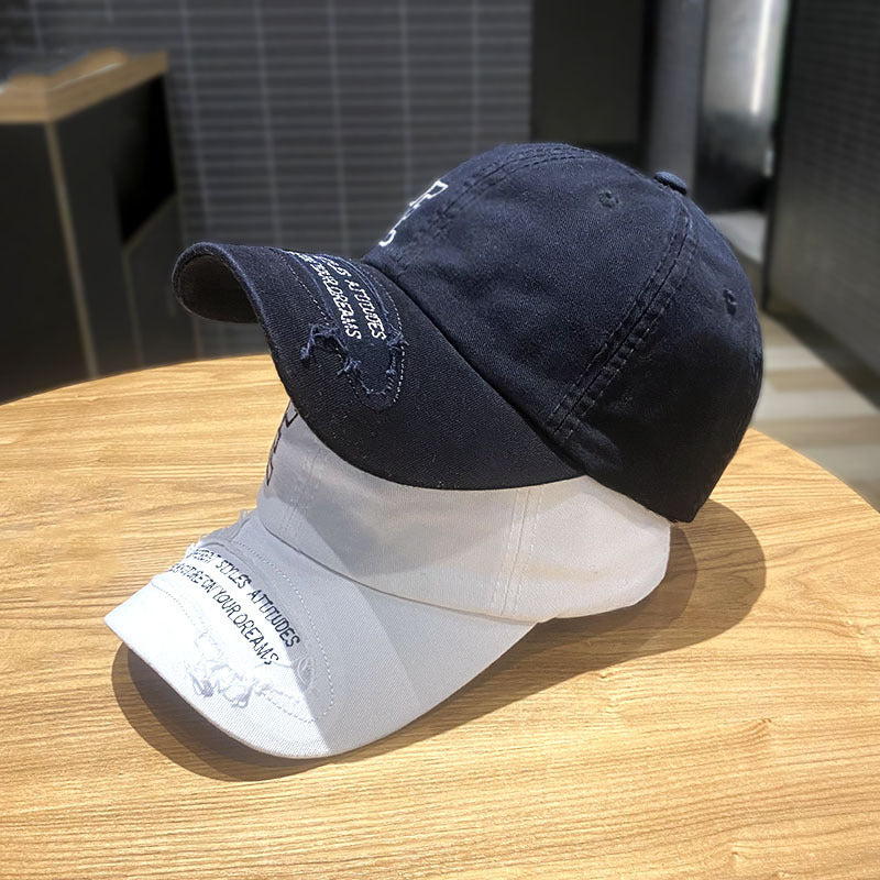 Women's Distressed Casual Denim Cap Stornfield