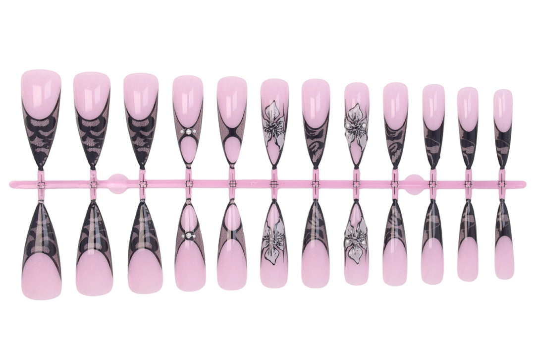 High-quality press-on nails with intricate designs Stornfield