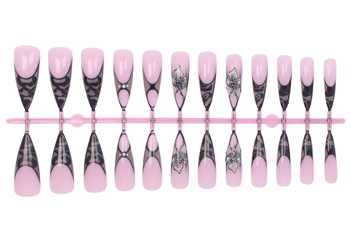 High-quality press-on nails with intricate designs Stornfield