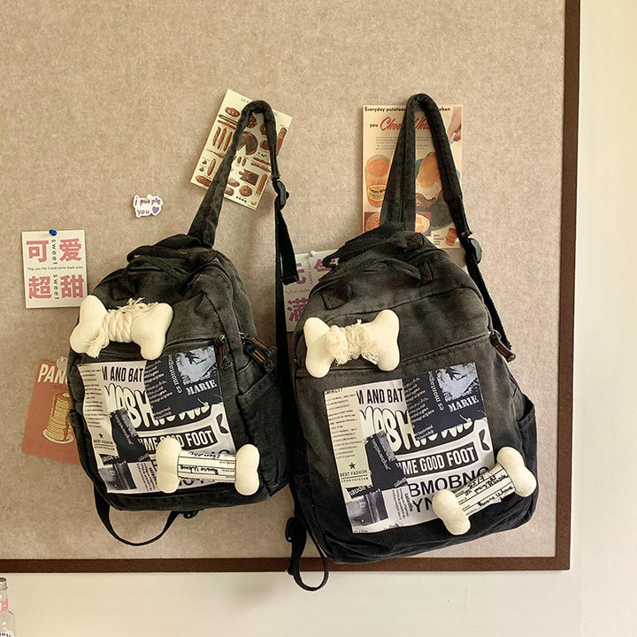 Trendy Graphic Student Backpack Stornfield