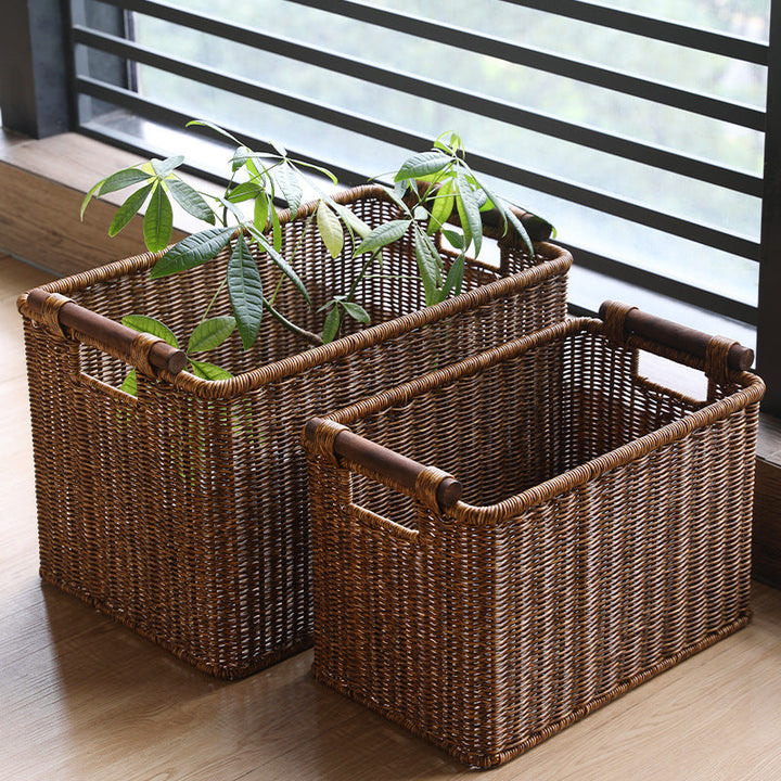 Natural Fiber Storage Basket Stornfield