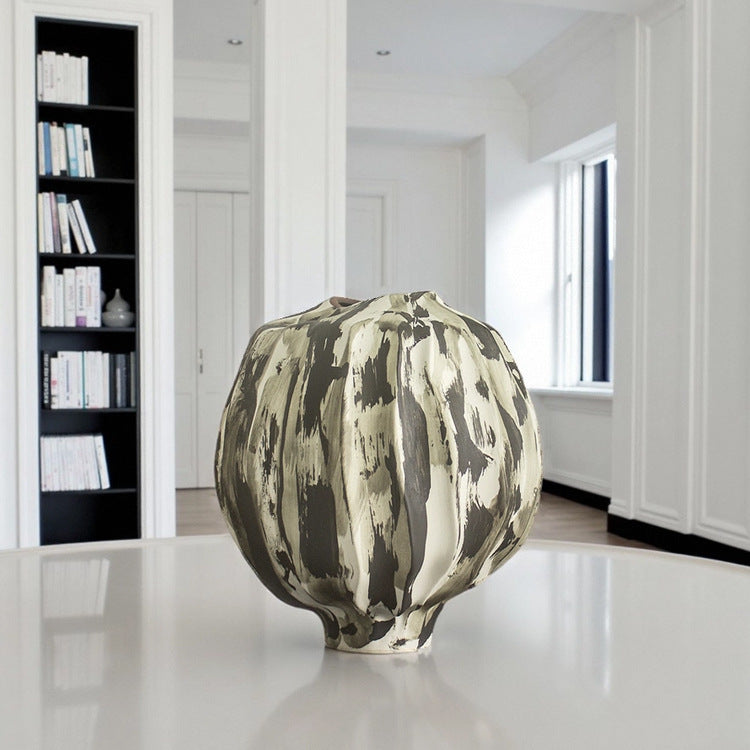 Artistic Textured Decorative Vase