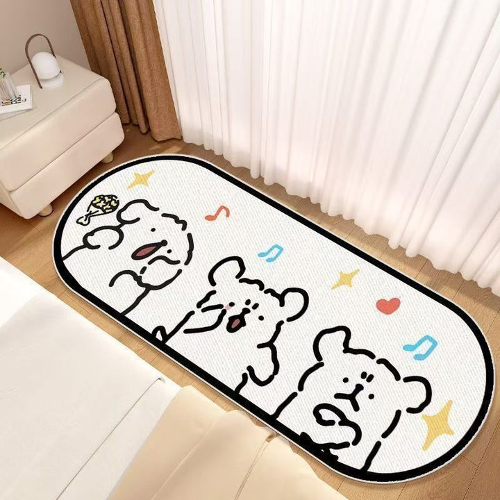 Cute Cartoon Animal Bath Mat