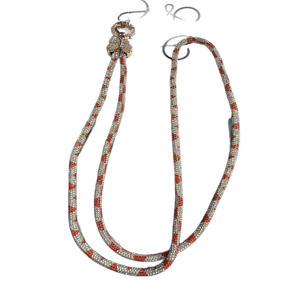 Rhinestone Encrusted Phone Lanyard Stornfield