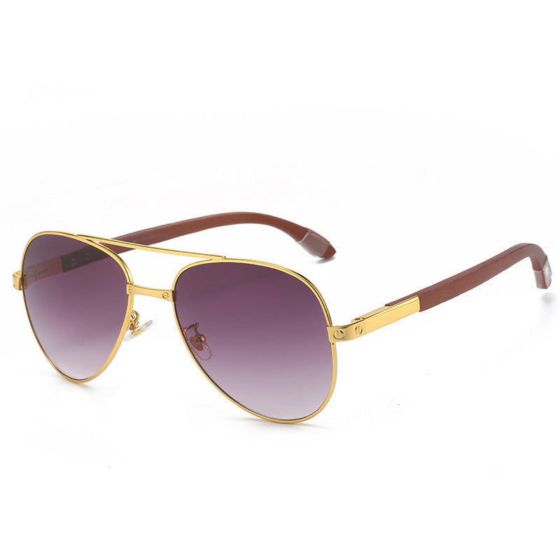 Ladies elegant pilot sunglasses with fine metal frame and UV protection Stornfield