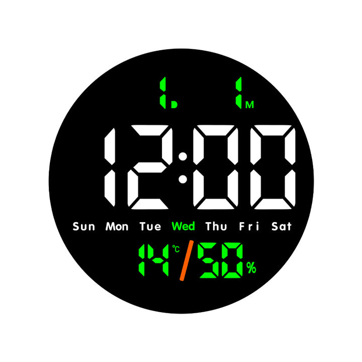 Digital alarm clock with LED display and temperature function Stornfield