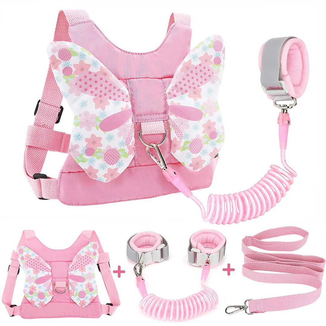 Butterfly-Themed Toddler Harness Backpack Stornfield