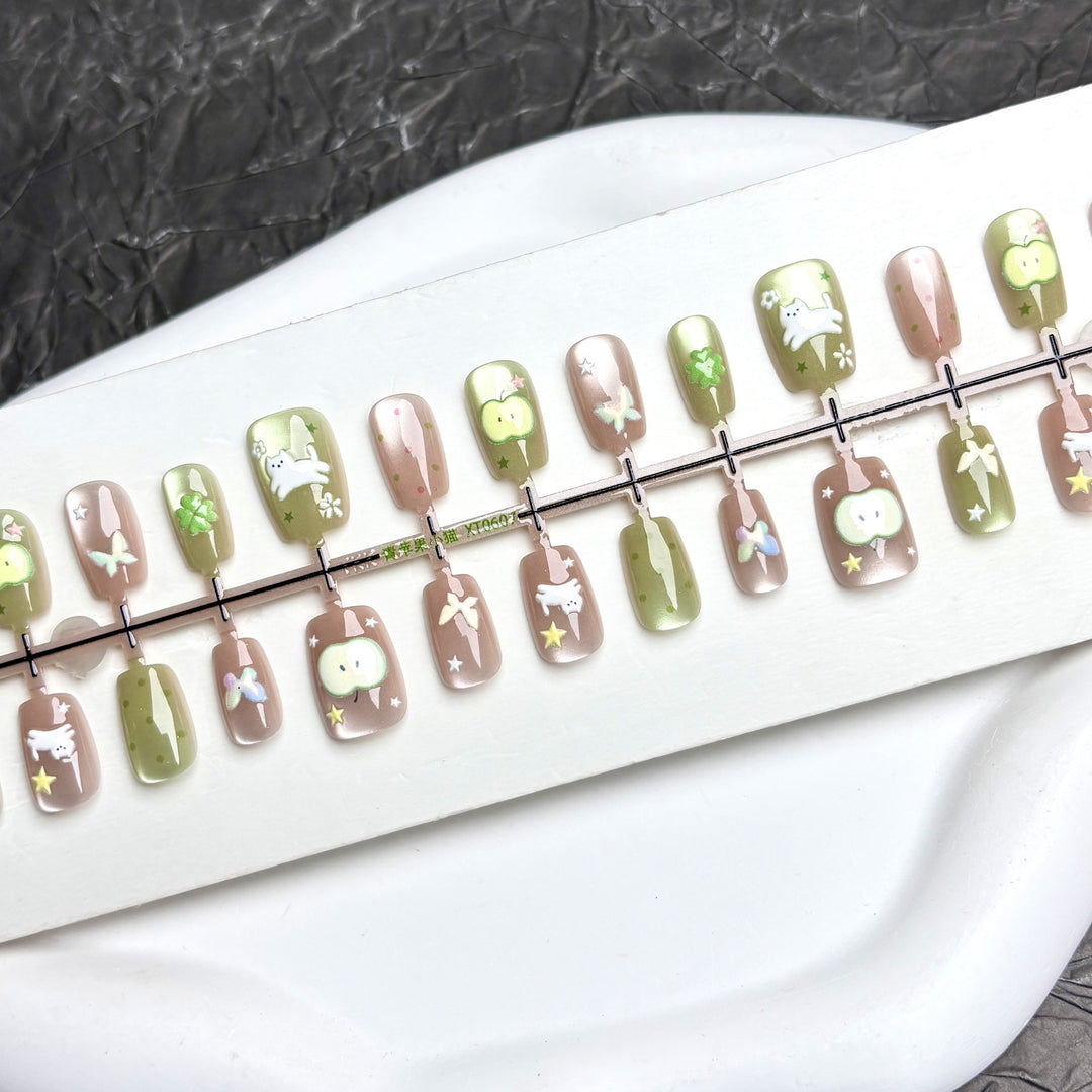 Elegant Ombre Art Press-On Nails