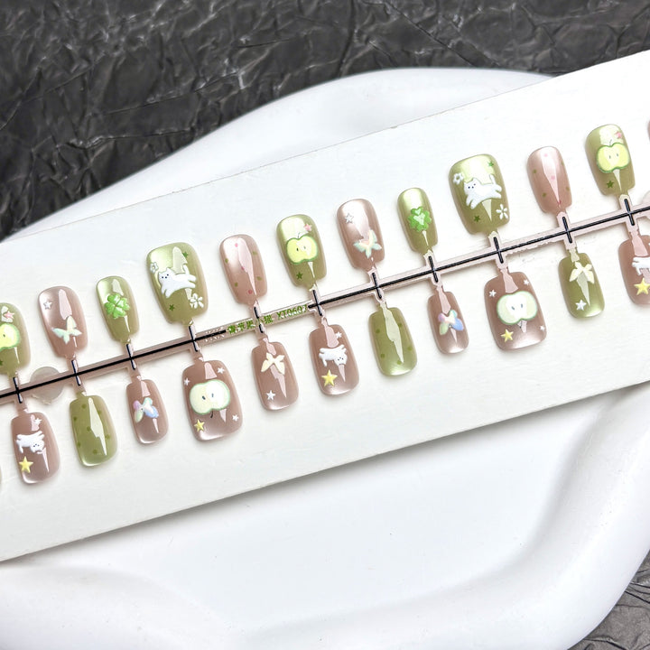 Elegant Ombre Art Press-On Nails