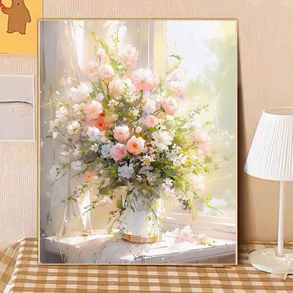 Artistic Floral Still Life Canvas Art Stornfield