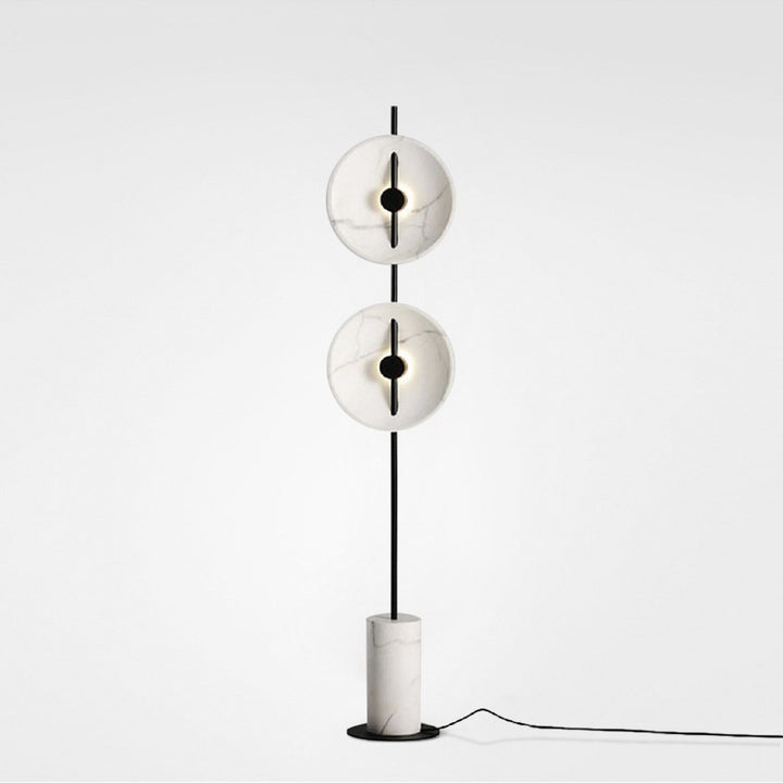 Modern Double Sphere Floor Lamp