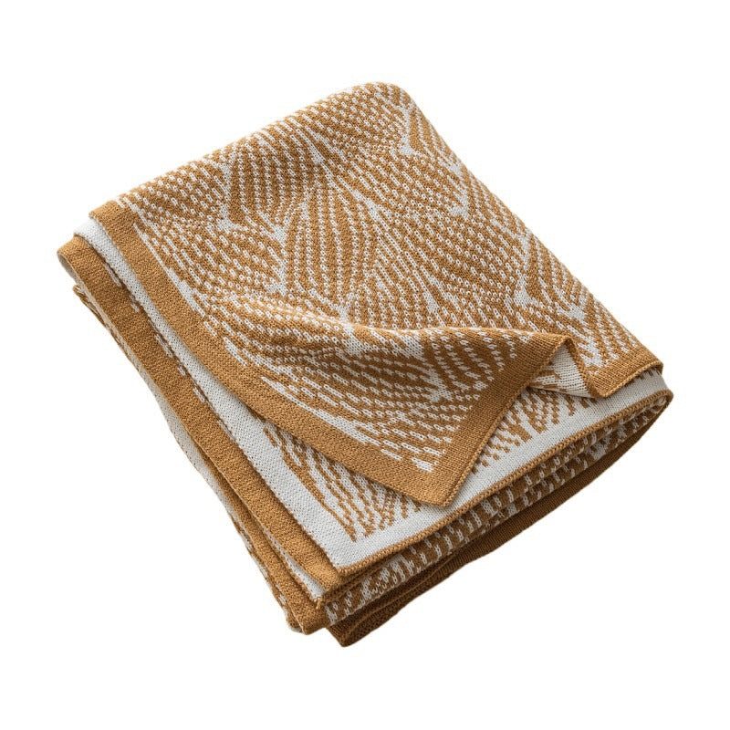 Decorative Knit Throw Blanket