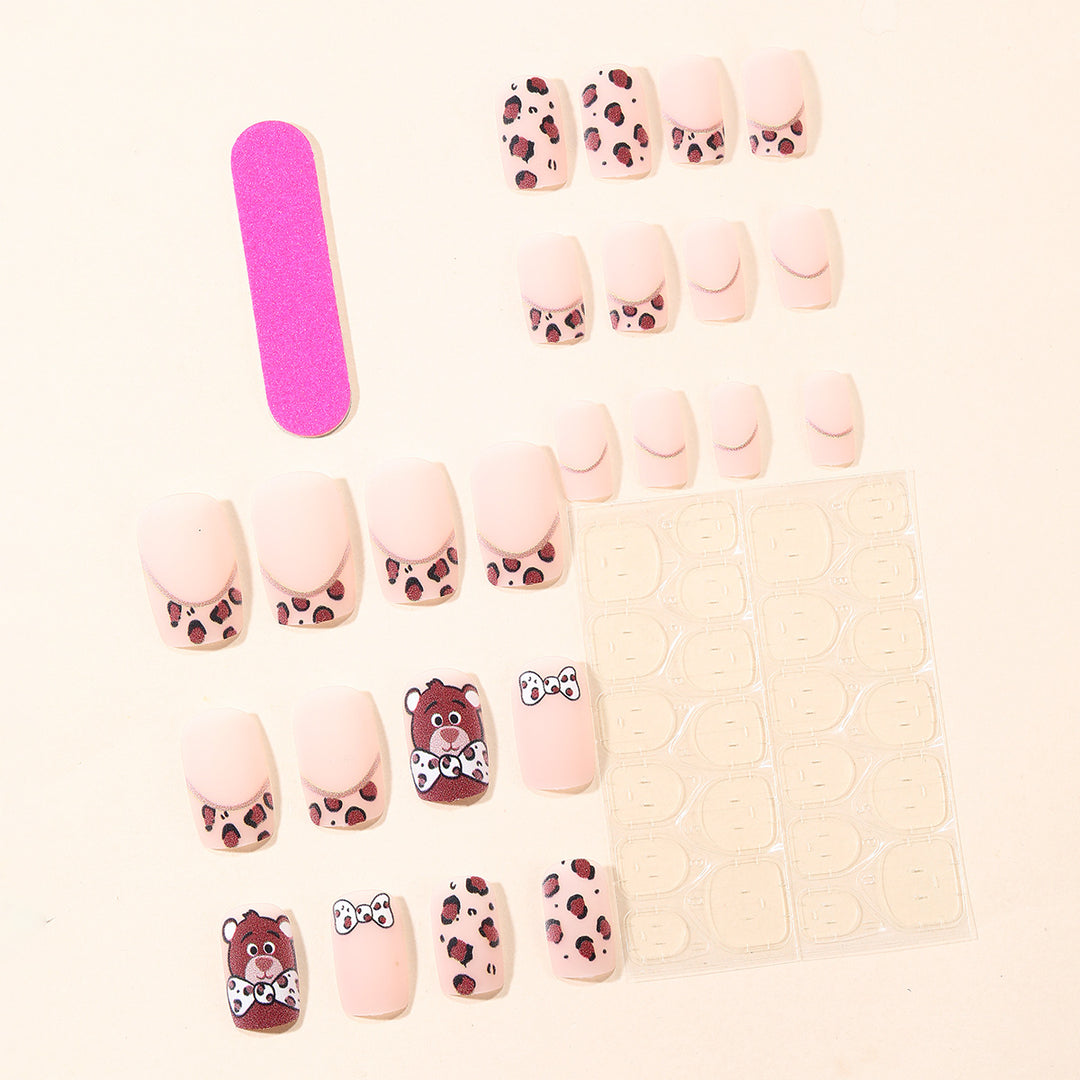 Playful Animal-Themed Nail Art Stornfield