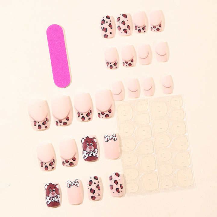 Playful Animal-Themed Nail Art Stornfield