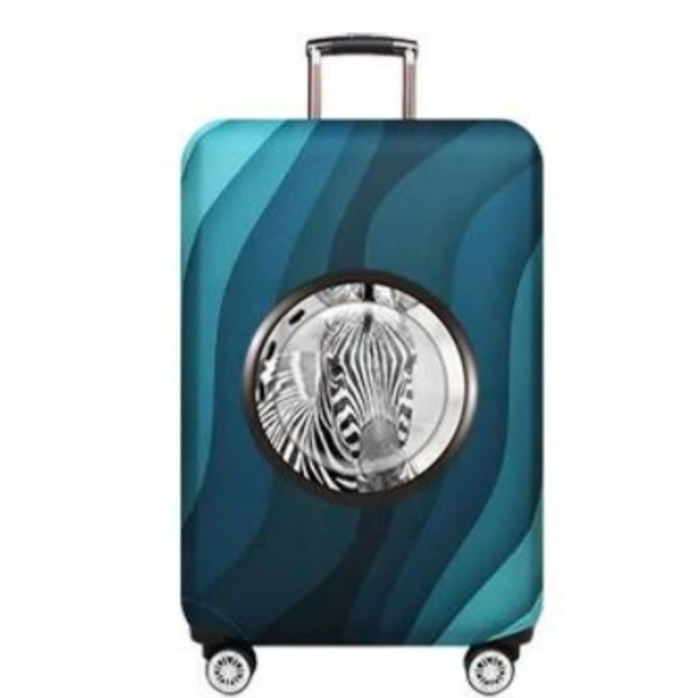 Women's Hard Shell Suitcase with Creative Animal Design Stornfield