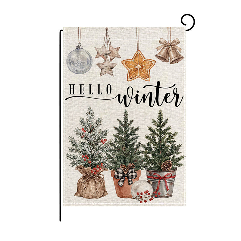 Holiday Decorative Garden Flag