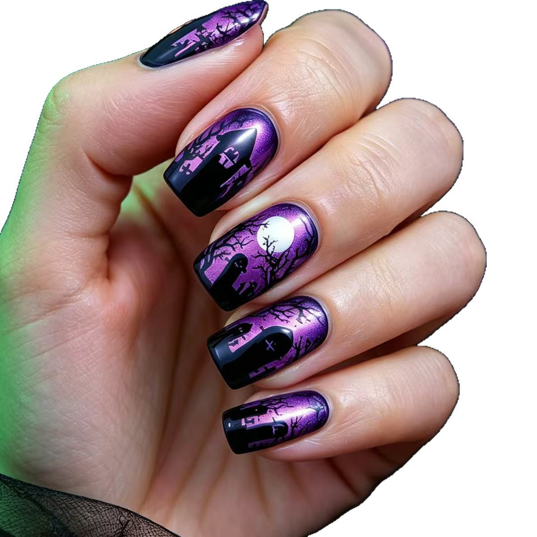 Artificial nails in mystical Halloween style Stornfield