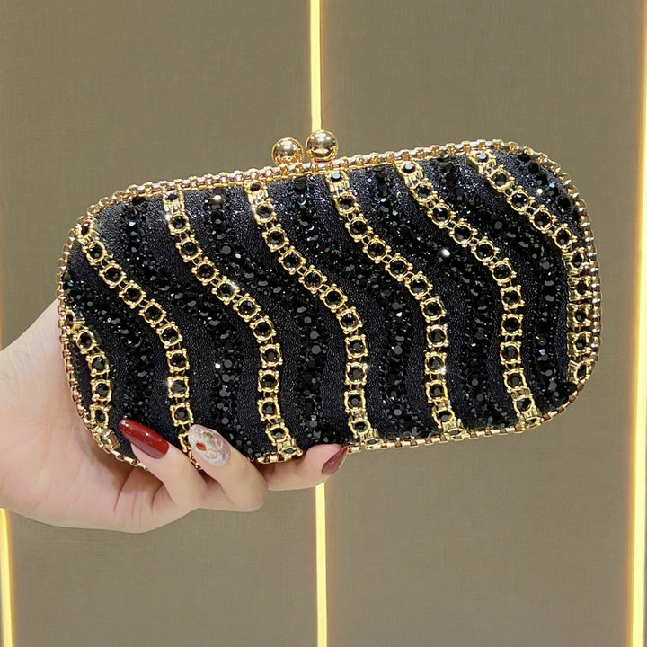 Luxe Bejeweled Evening Clutch