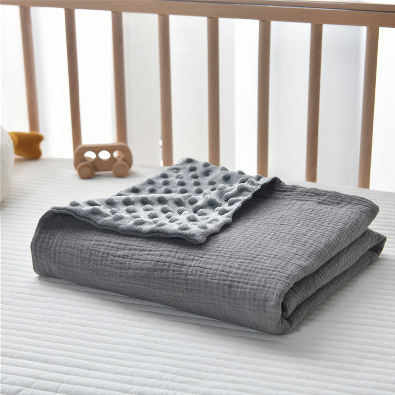 Plush Quilted Double-Sided Baby Blanket Stornfield