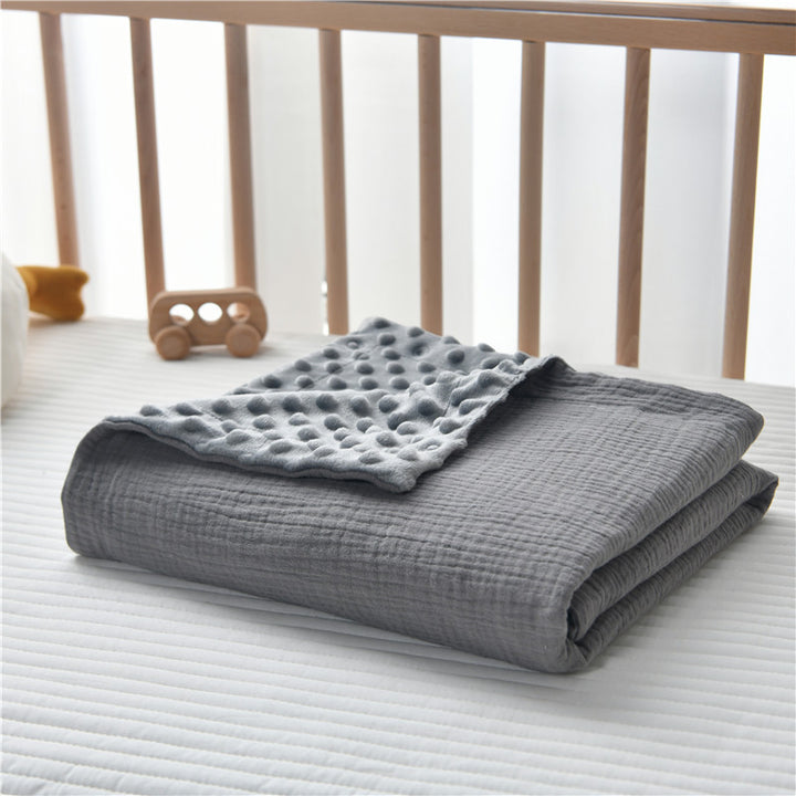 Plush Quilted Double-Sided Baby Blanket Stornfield