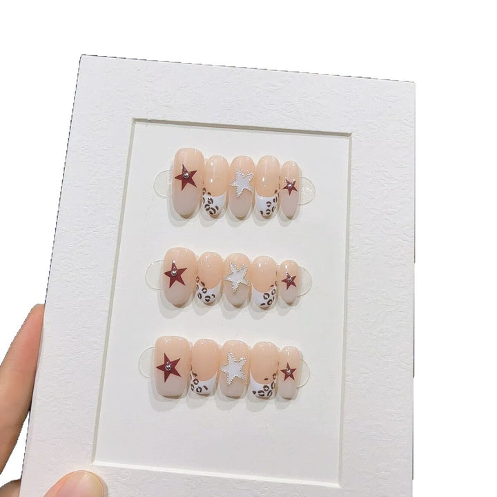 Starry Themed Press-On Nail Enhancements Stornfield