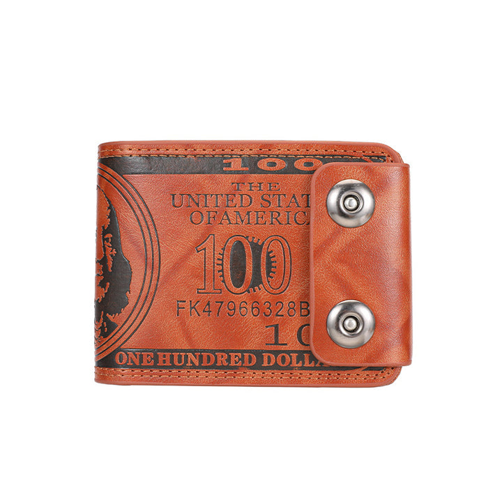 Artistic Embossed Leather Card Wallet Stornfield