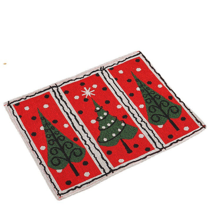 Festive tablecloth with Christmas tree motif Stornfield